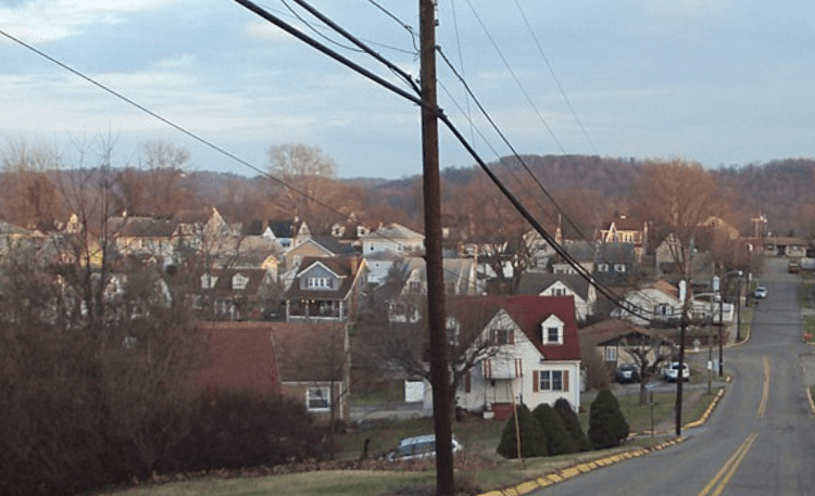 Neighborhood in Weirton, WV